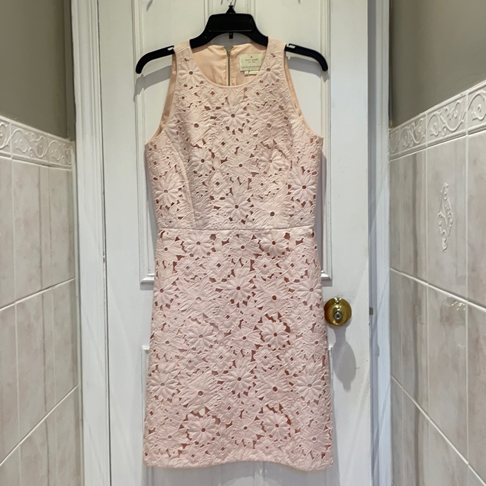 Kate Spade Pastel Pink Lace Dress